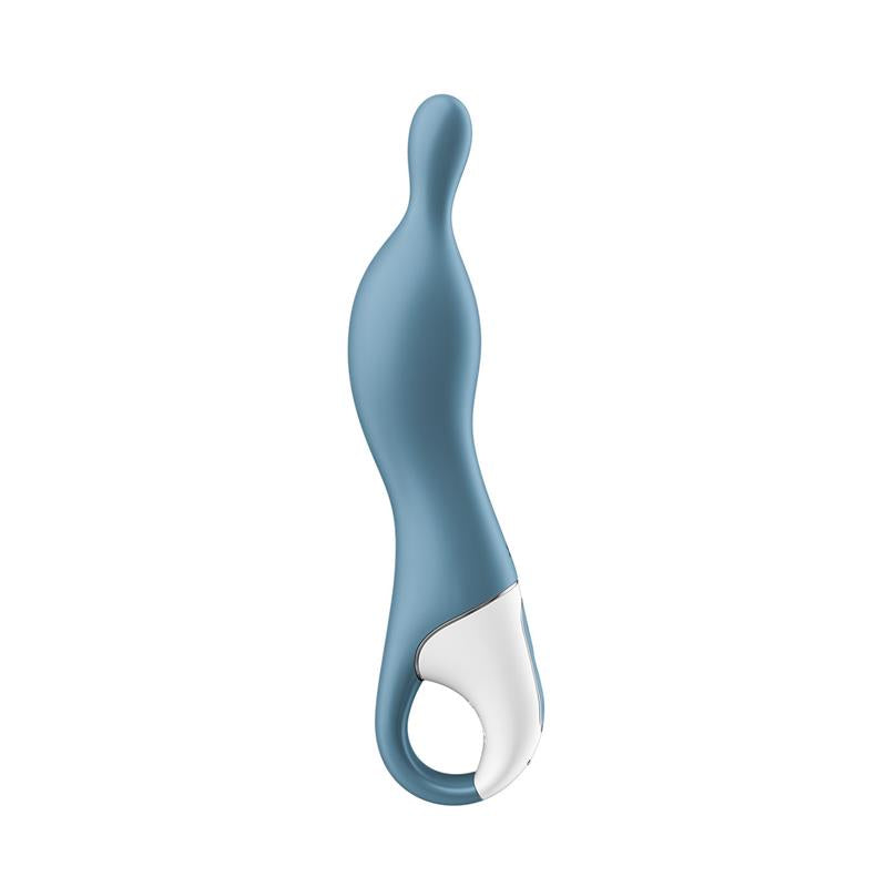 SATISFYER - A-MAZING 1 POINT STIMULATOR BLUE