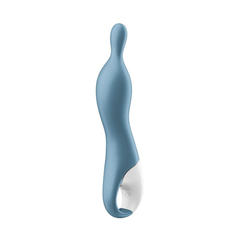 SATISFYER - A-MAZING 1 POINT STIMULATOR BLUE