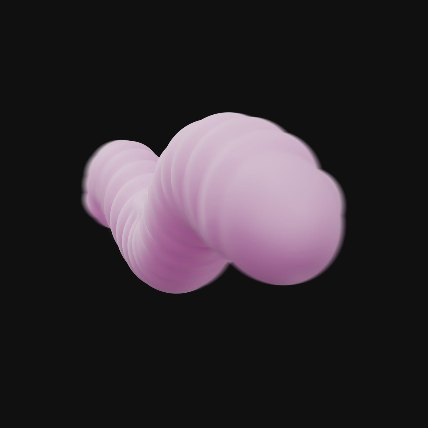 TENTRA - COR UNICORN HORN DOUBLE-ENDED VIBRATING DILDO PINK