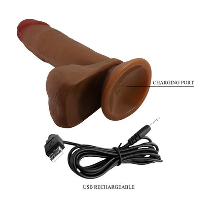 BAILE - ABEL REALISTIC DILDO 21 CM MULATTO
