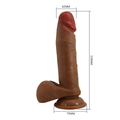 BAILE - ABEL REALISTIC DILDO 21 CM MULATTO