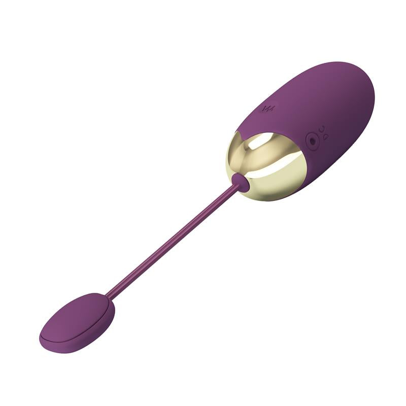 PRETTYLOVE - ABNER VIBRATING EGG WITH APP LILAC