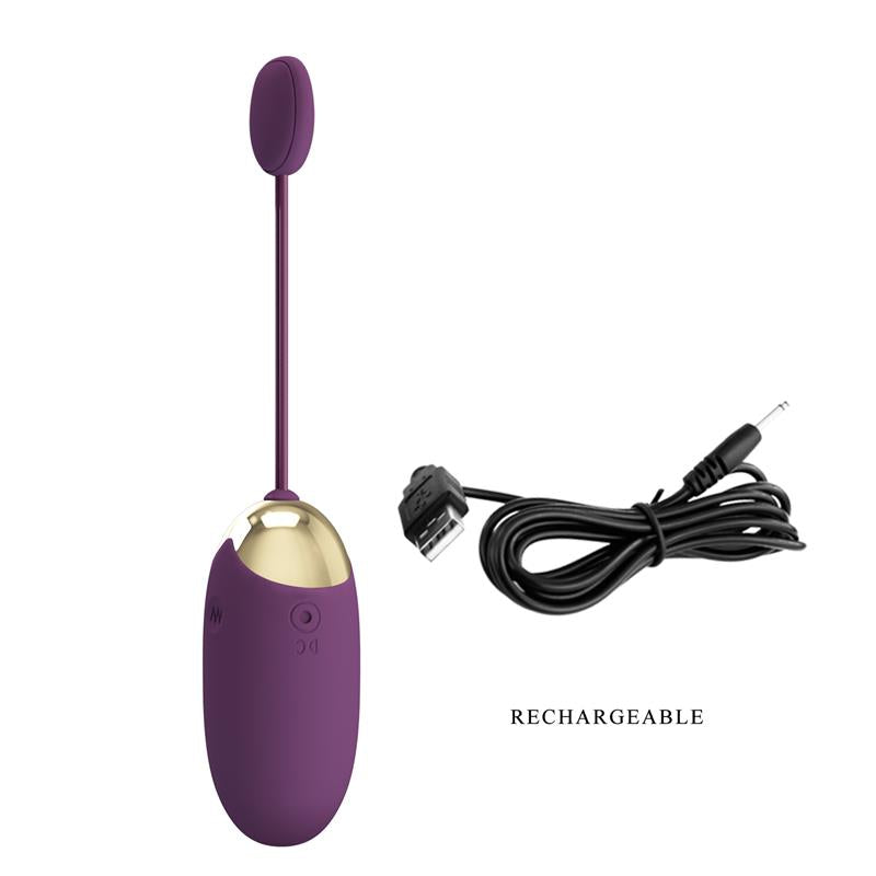 PRETTYLOVE - ABNER VIBRATING EGG WITH APP LILAC