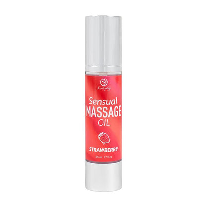 SECRET PLAY - SENSUAL MASSAGE OIL STRAWBERRY 50 ML.