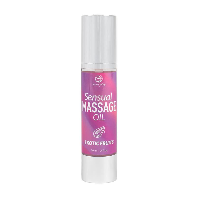 SECRET PLAY - SENSUAL MASSAGE OIL EXOTIC FRUITS 50 ML.