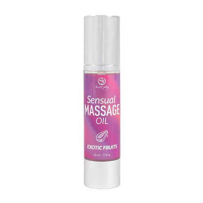 SECRET PLAY - SENSUAL MASSAGE OIL EXOTIC FRUITS 50 ML.
