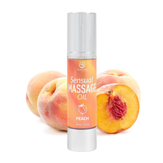 SECRET PLAY - SENSUAL MASSAGE OIL PEACH 50 ML.