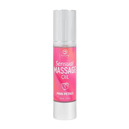 SECRET PLAY - SENSUAL MASSAGE OIL PINK PETALS 50 ML.