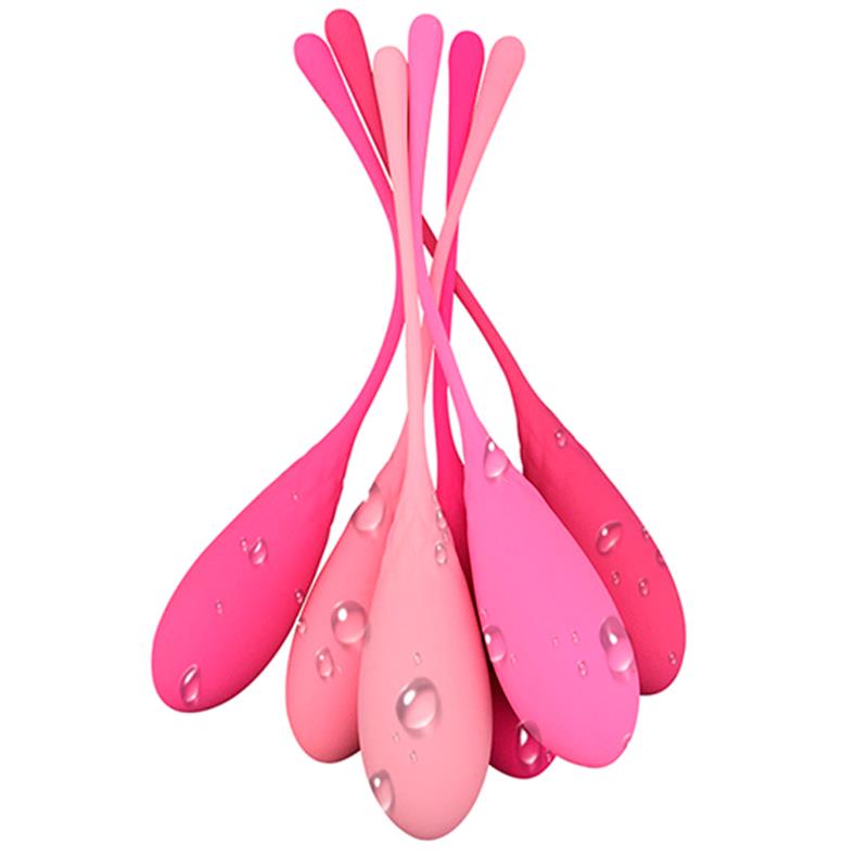 ADALET - KIT 6 KEGEL BALLS SILICONE