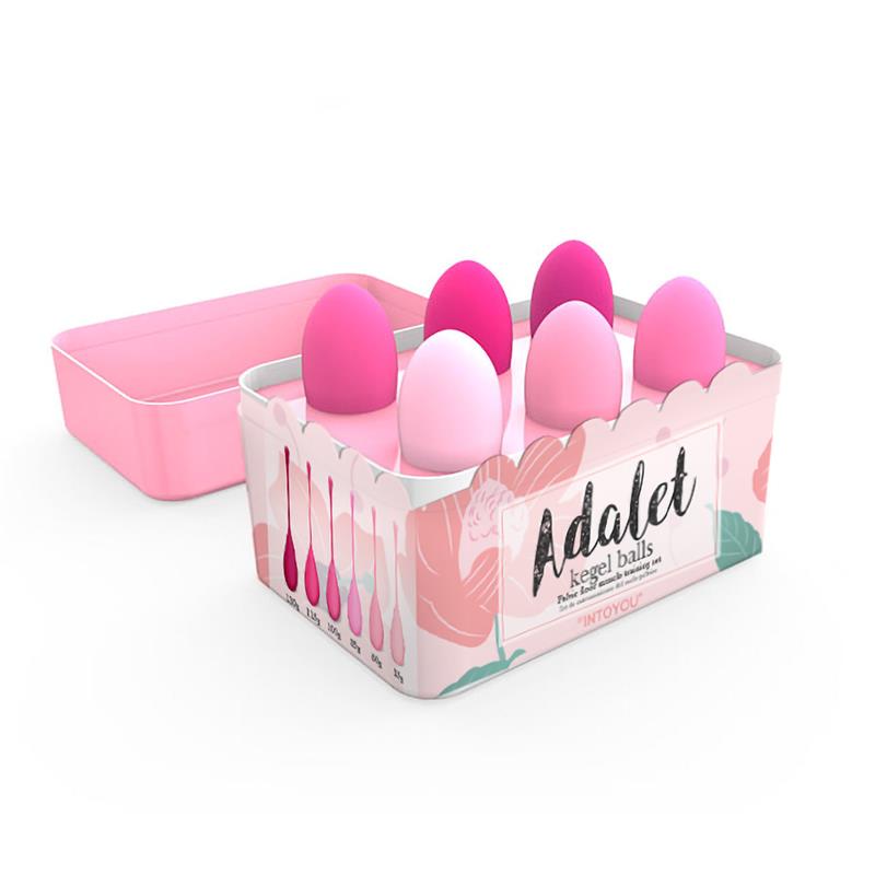 ADALET - KIT 6 KEGEL BALLS SILICONE