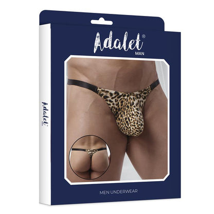 ADALET MAN - ADAN THONG LOW-RISE LEOPARD
