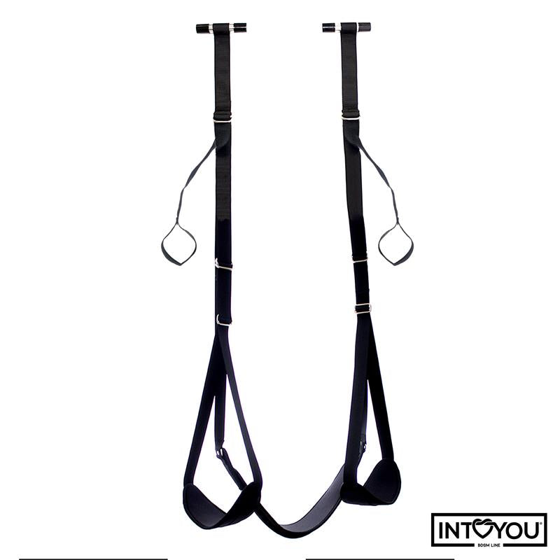 INTOYOU BDSM LINE - ADJUSTABLE DOOR SWING WITH LEGS SUPPORT AND SEAT