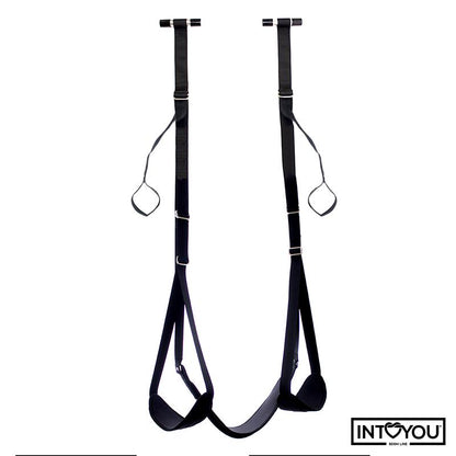 INTOYOU BDSM LINE - ADJUSTABLE DOOR SWING WITH LEGS SUPPORT AND SEAT