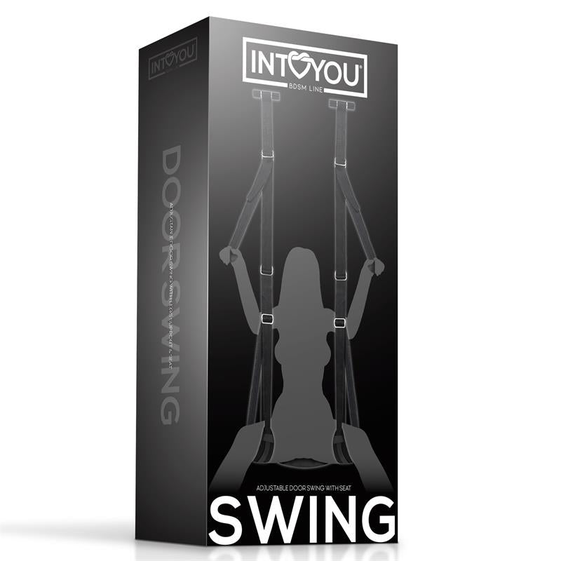 INTOYOU BDSM LINE - ADJUSTABLE DOOR SWING WITH LEGS SUPPORT AND SEAT