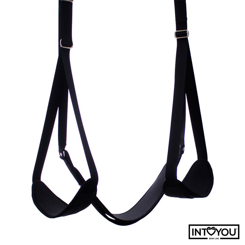 INTOYOU BDSM LINE - ADJUSTABLE DOOR SWING WITH LEGS SUPPORT AND SEAT