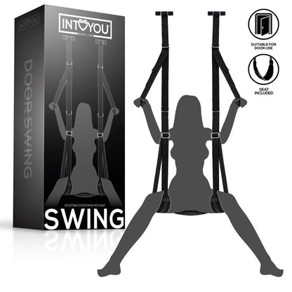 INTOYOU BDSM LINE - ADJUSTABLE DOOR SWING WITH LEGS SUPPORT AND SEAT