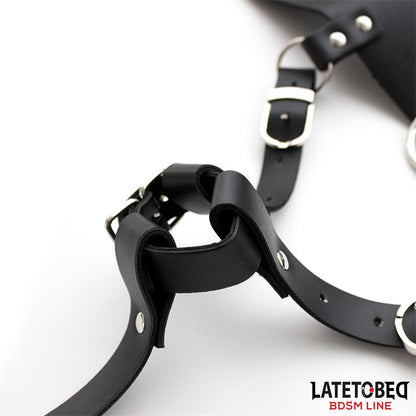 LATETOBED BDSM LINE - ADJUSTABLE FEMALE CHASTITY BELT