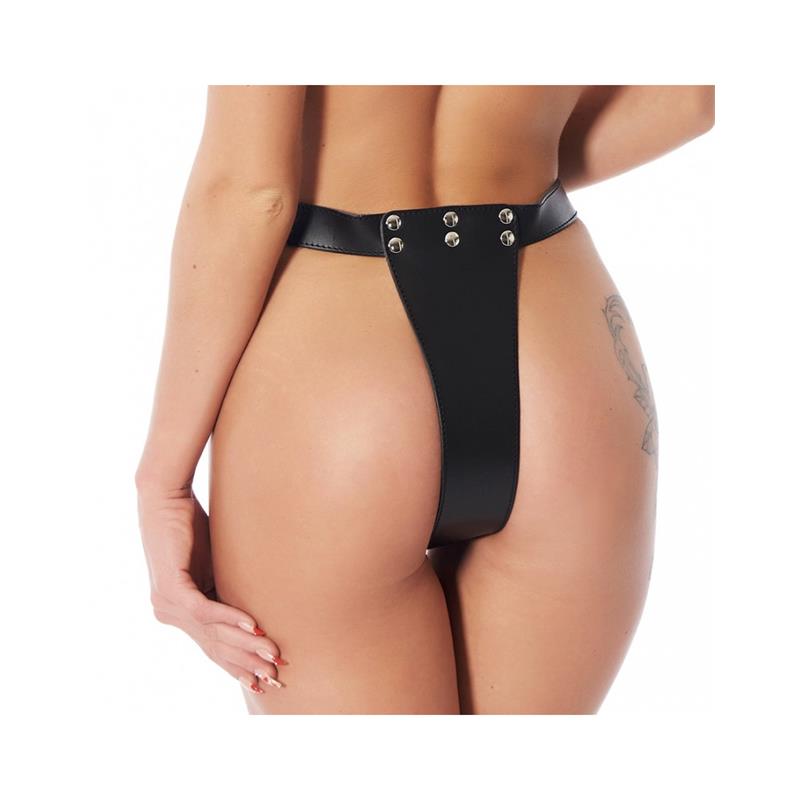 BONDAGE PLAY - ADJUSTABLE HARNESS WITH ANAL PLUG
