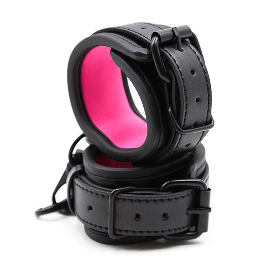 LATETOBED BDSM LINE - ADJUSTABLE NEOPRENE HANDCUFFS