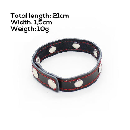 LATETOBED BDSM LINE - ADJUSTABLE PENIS RING 21 CM X 1.5 CM