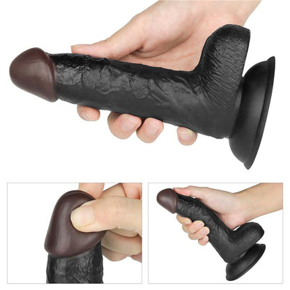 LOVETOY - ADJUSTABLE STRAP ON WITH DILDO 10 FUNCTIONS 7.0