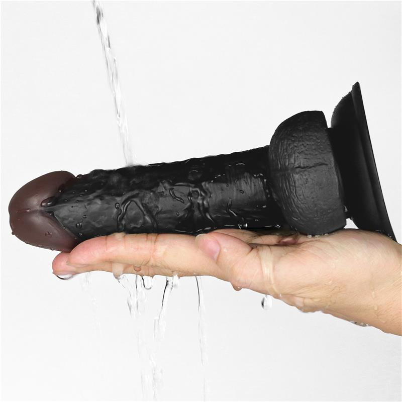 LOVETOY - ADJUSTABLE STRAP ON WITH DILDO 10 FUNCTIONS 7.0