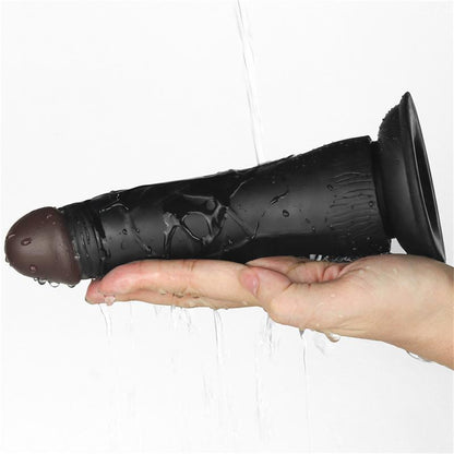 LOVETOY - ADJUSTABLE STRAP ON WITH DILDO 10 VIBRATIONS 7.5