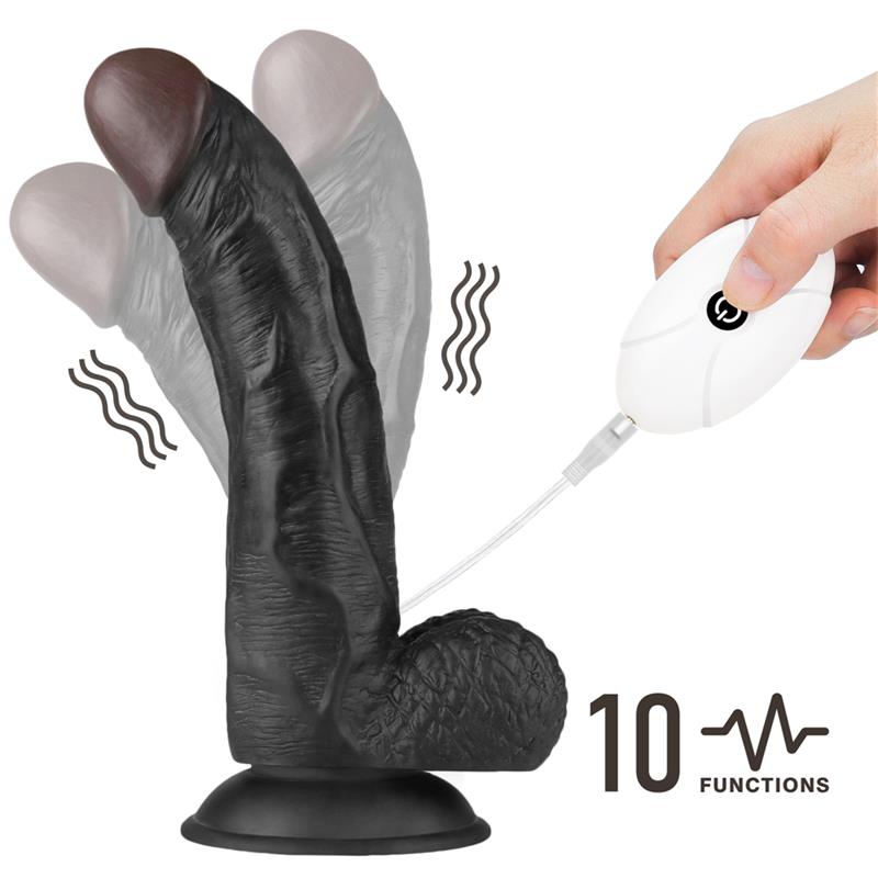 LOVETOY - ADJUSTABLE STRAP ON WITH DILDO 8.5 10 FUNCTIONS