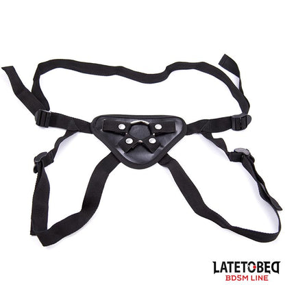 LATETOBED BDSM LINE - ADJUSTABLE STRAP ON WITH METAL RING