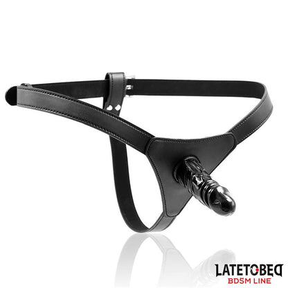 LATETOBED BDSM LINE - ADJUSTABLE STRAP-ON WITH SEMI REALISTIC DILDO