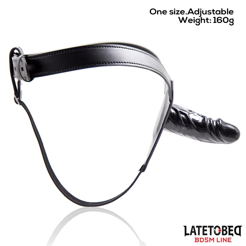 LATETOBED BDSM LINE - ADJUSTABLE STRAP-ON WITH SEMI REALISTIC DILDO