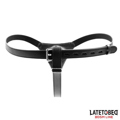 LATETOBED BDSM LINE - ADJUSTABLE STRAP-ON WITH SEMI REALISTIC DILDO