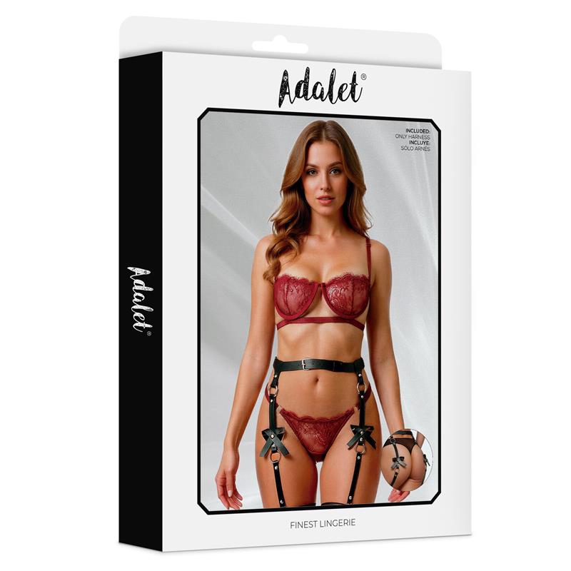 ADALET LINGERIE - ADRIELLE HARNESS GARTER ONE SIZE