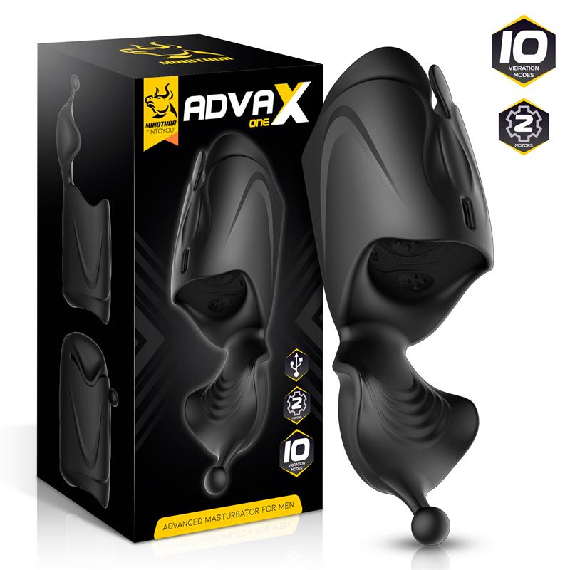 MINOTHOR - ADVAX ONE MASTURBATOR DUAL MOTOR MULTIPLE STIMULATION