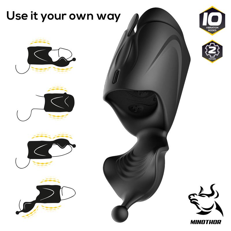 MINOTHOR - ADVAX ONE MASTURBATOR DUAL MOTOR MULTIPLE STIMULATION