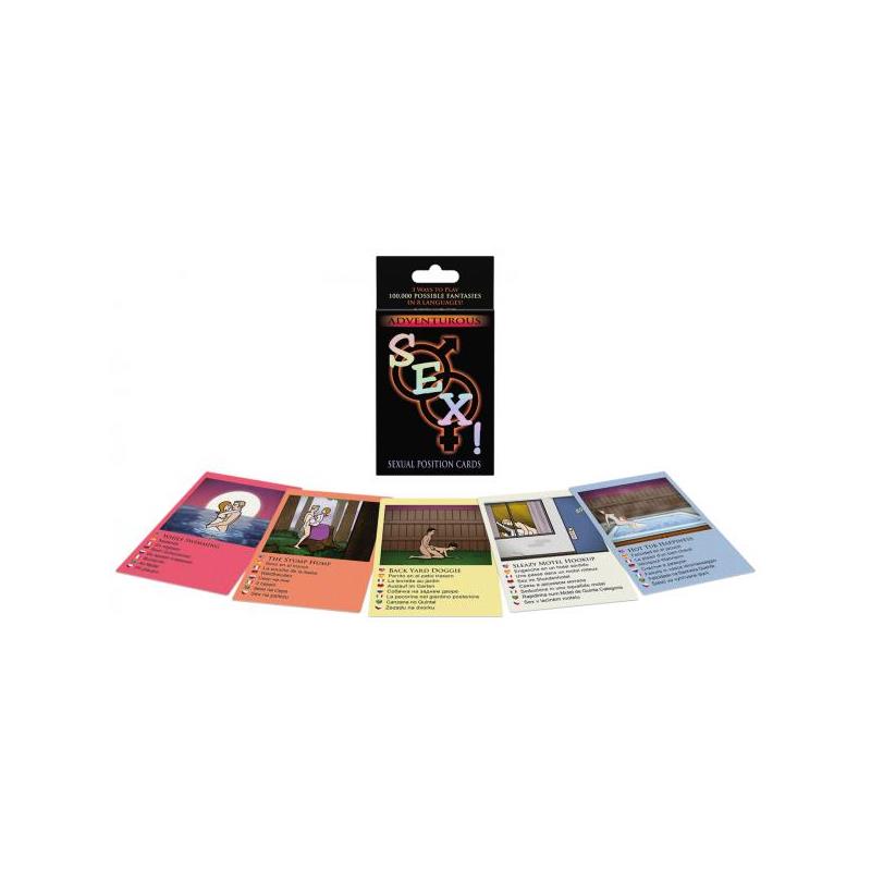 KHEPER GAMES - ADVENTUROUS SEX! CARD GAME