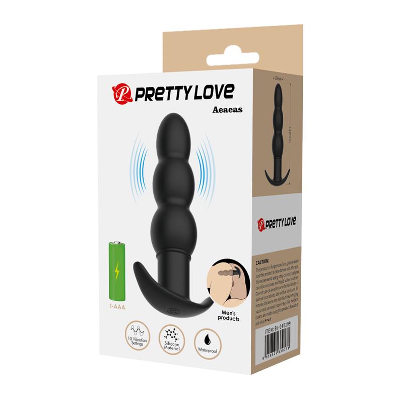 PRETTYLOVE - AEAEAS VIBRATING ANAL PLUG