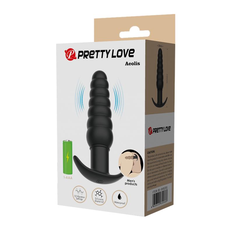 PRETTYLOVE - AEOLIS VIBRATING ANAL PLUG