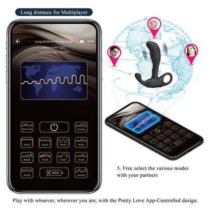 PRETTYLOVE - STIMULATEUR DE CULOTTE AETHON AVEC APPLICATION