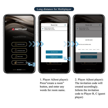 PRETTYLOVE - STIMULATEUR DE CULOTTE AETHON AVEC APPLICATION