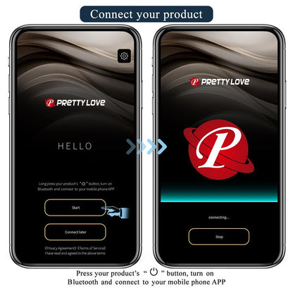 PRETTYLOVE - STIMULATEUR DE CULOTTE AETHON AVEC APPLICATION