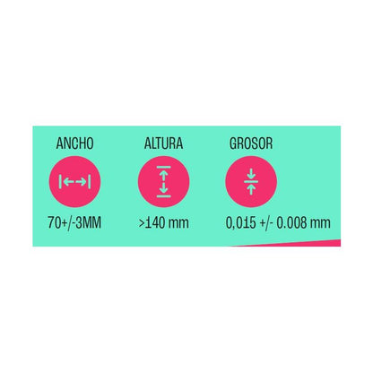 UNIQ - CONDONES FEMENINOS AIR SIN LÁTEX 3 UNIDADES