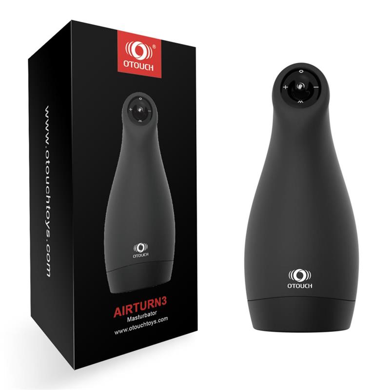 OTOUCH - AIRTURN3 MASTURBATOR WITH VIBRATION AND SUCTION VAGINA
