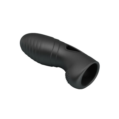 PRETTY LOVE - ALAN SILICONE FINGER VIBRATOR BLACK