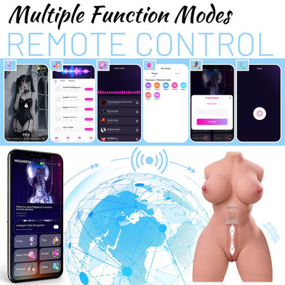 XISE - ALANNA TORSO WITH THRUSTING, INTERNAL ESQUELETON AND APP 12.73 KG