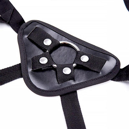 INTOYOU BDSM LINE - ALEXIA UNIVERSAL ADJUSTABLE STRAP-ON HARNESS WITH BELT