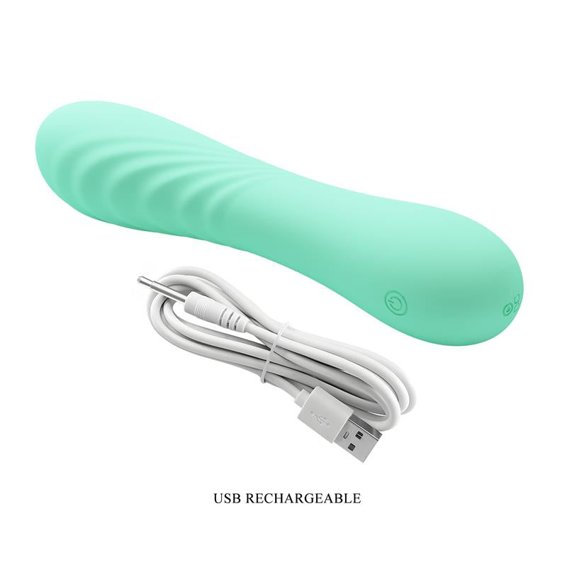 PRETTYLOVE - ALEXISROSE VIBRATOR FULL SILICONE