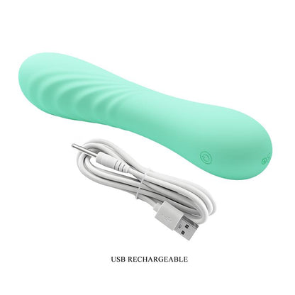 PRETTYLOVE - ALEXISROSE VIBRATOR FULL SILICONE