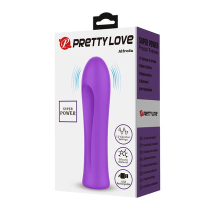 PRETTY LOVE - ALFREDA SUPER POWER VIBRATOR AQUA PURPLE