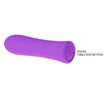 PRETTY LOVE - ALFREDA SUPER POWER VIBRATOR AQUA PURPLE